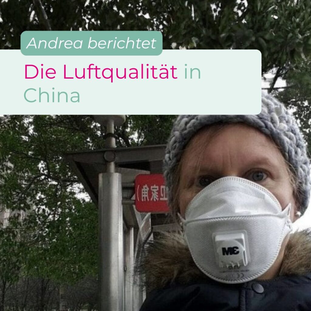 Die Luftqualität in China