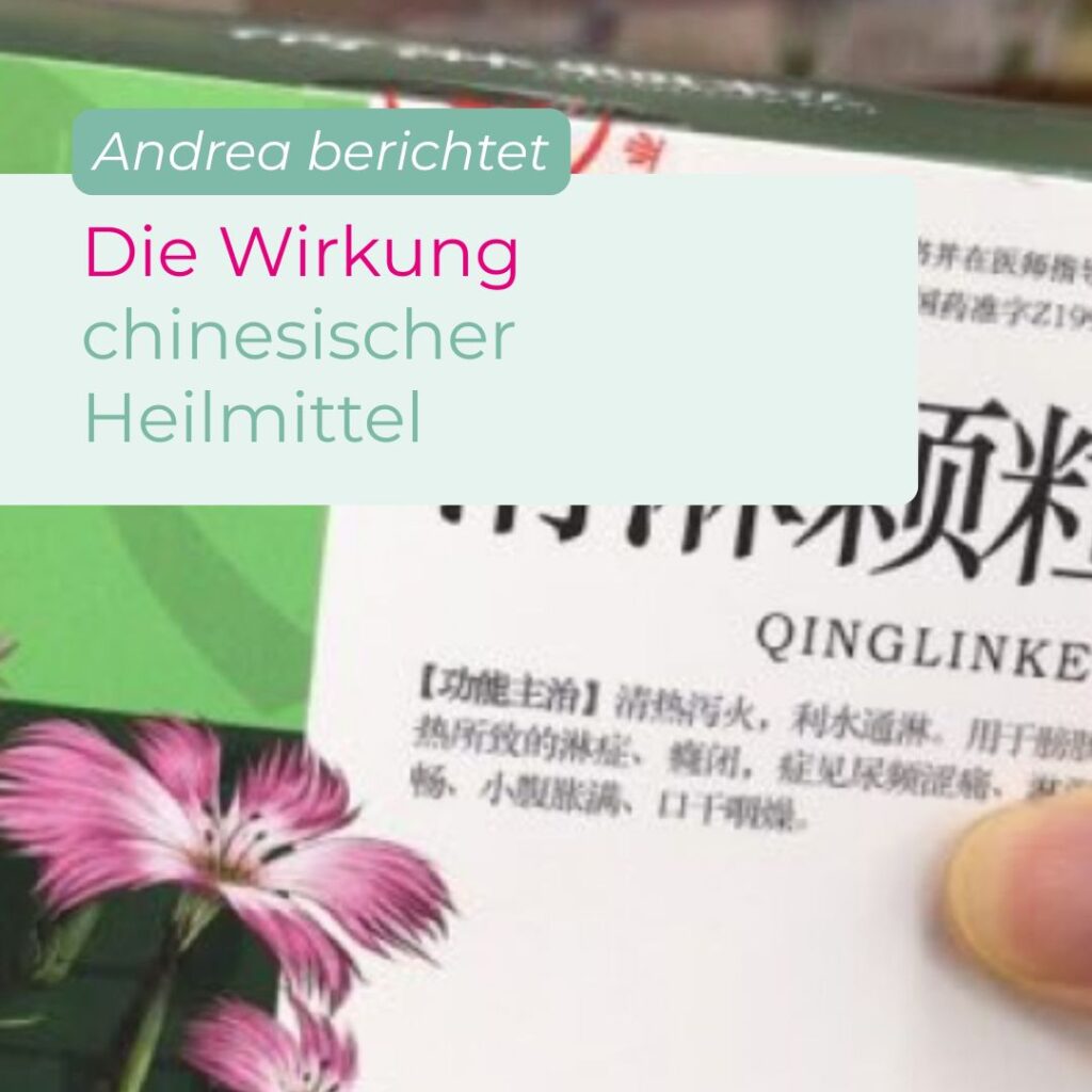 Die Wirkung chinesischer Heilmittel