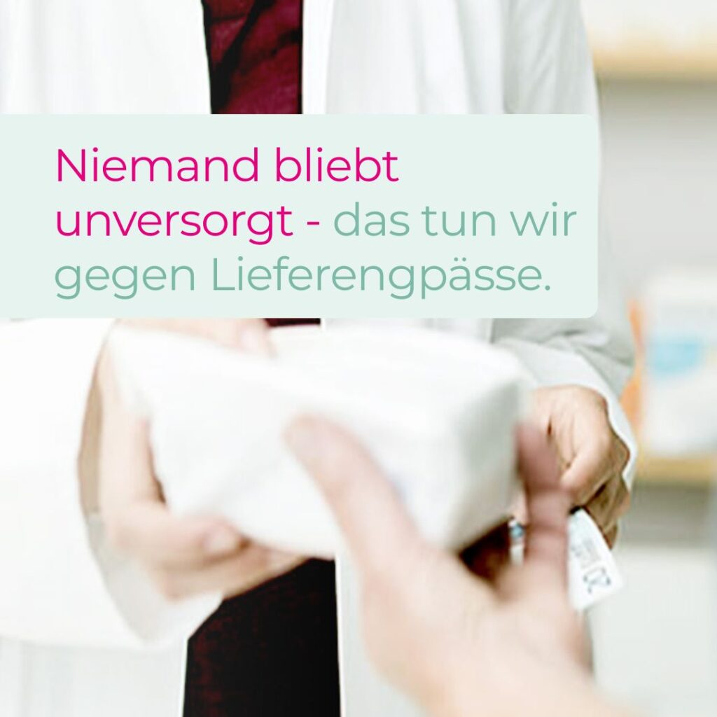 Niemand bliebt unversorgt - das tun wir gegen Lieferengpässe