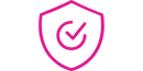 Mehr Sicherheit Icon Pink